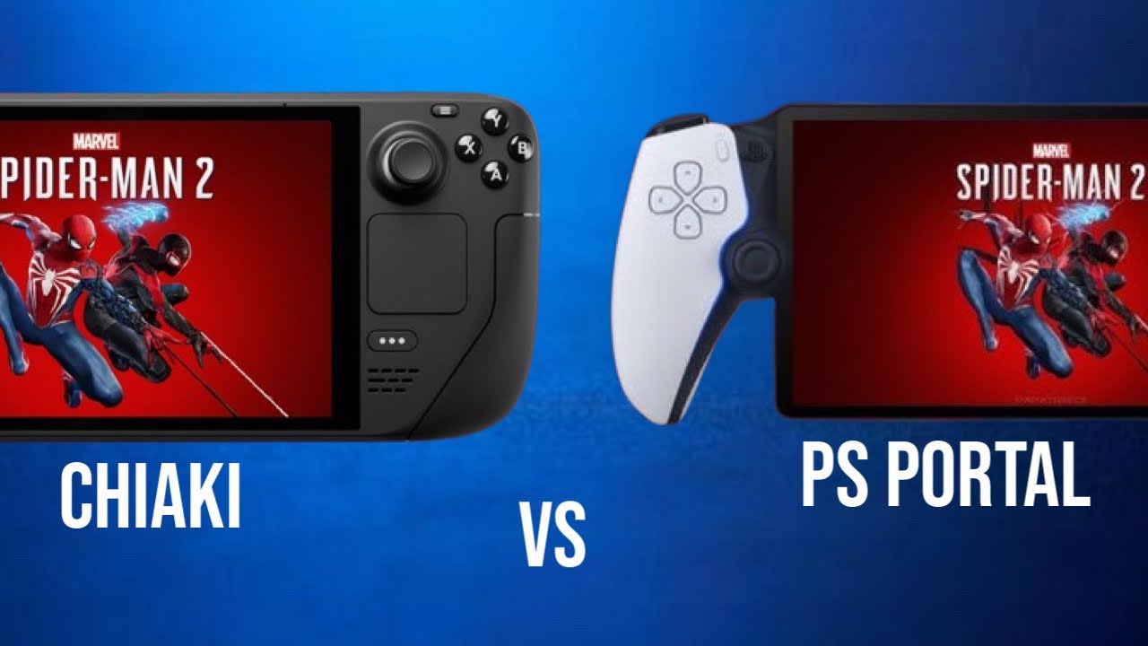 Ps Portal vs Chiaki (PS5 Remote Play on Steam Deck)