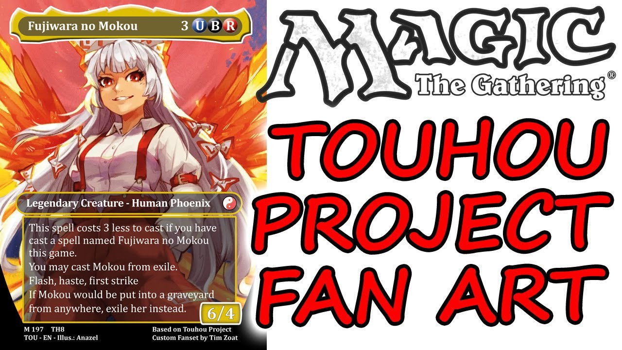 Drei weitere tolle Künstler für das Touhou Project Magic: The Gathering Fanset