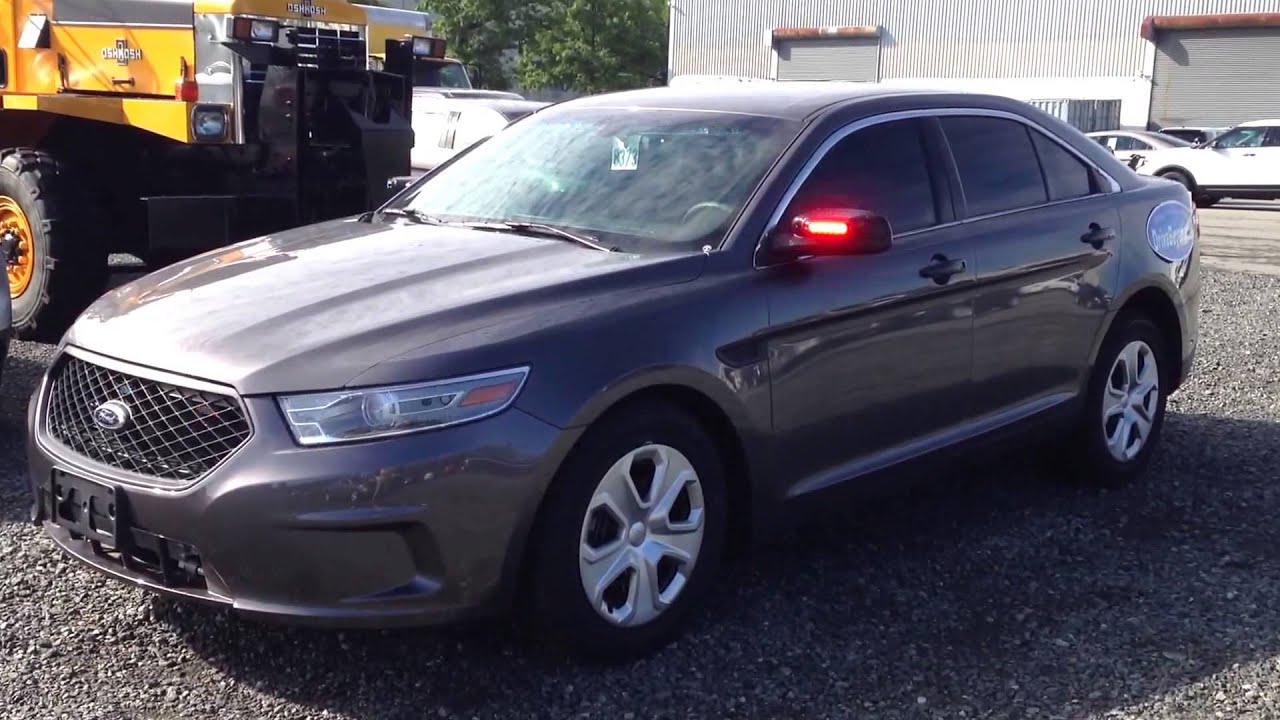 Ford Police Interceptor Sedan Unmarked