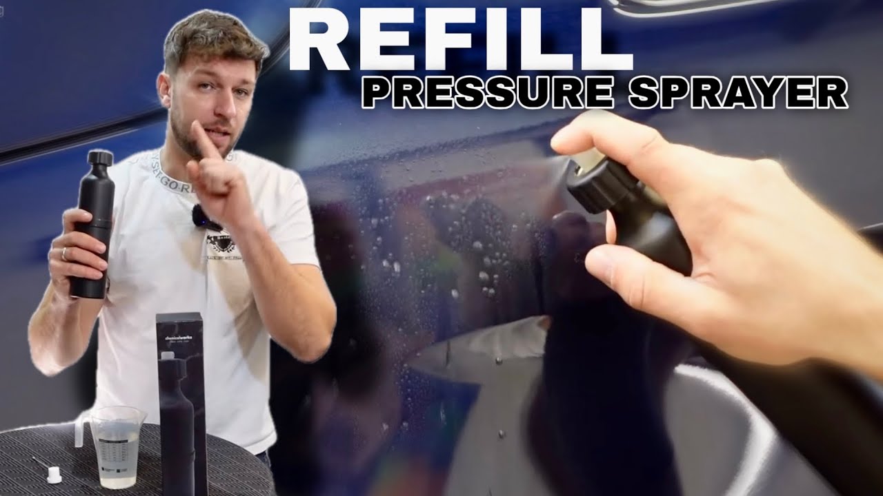 NEW ! CW Refill Pressure-Sprayer Druckluft Sprühflasche für die Fahrzeug Aufbereitung V Klasse