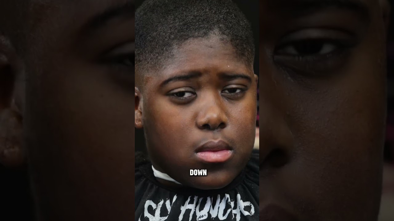 Best kid haircut video #slyhuncho #transformation