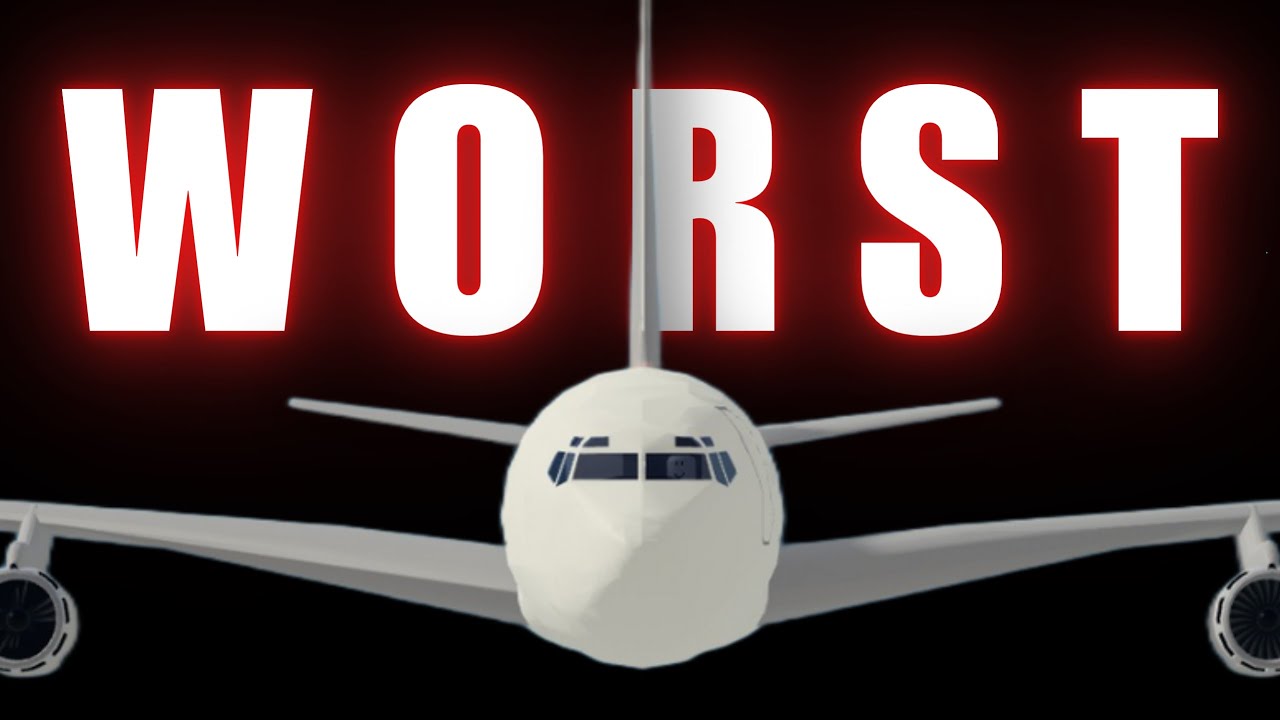 So I played the worst Roblox flight simulators...