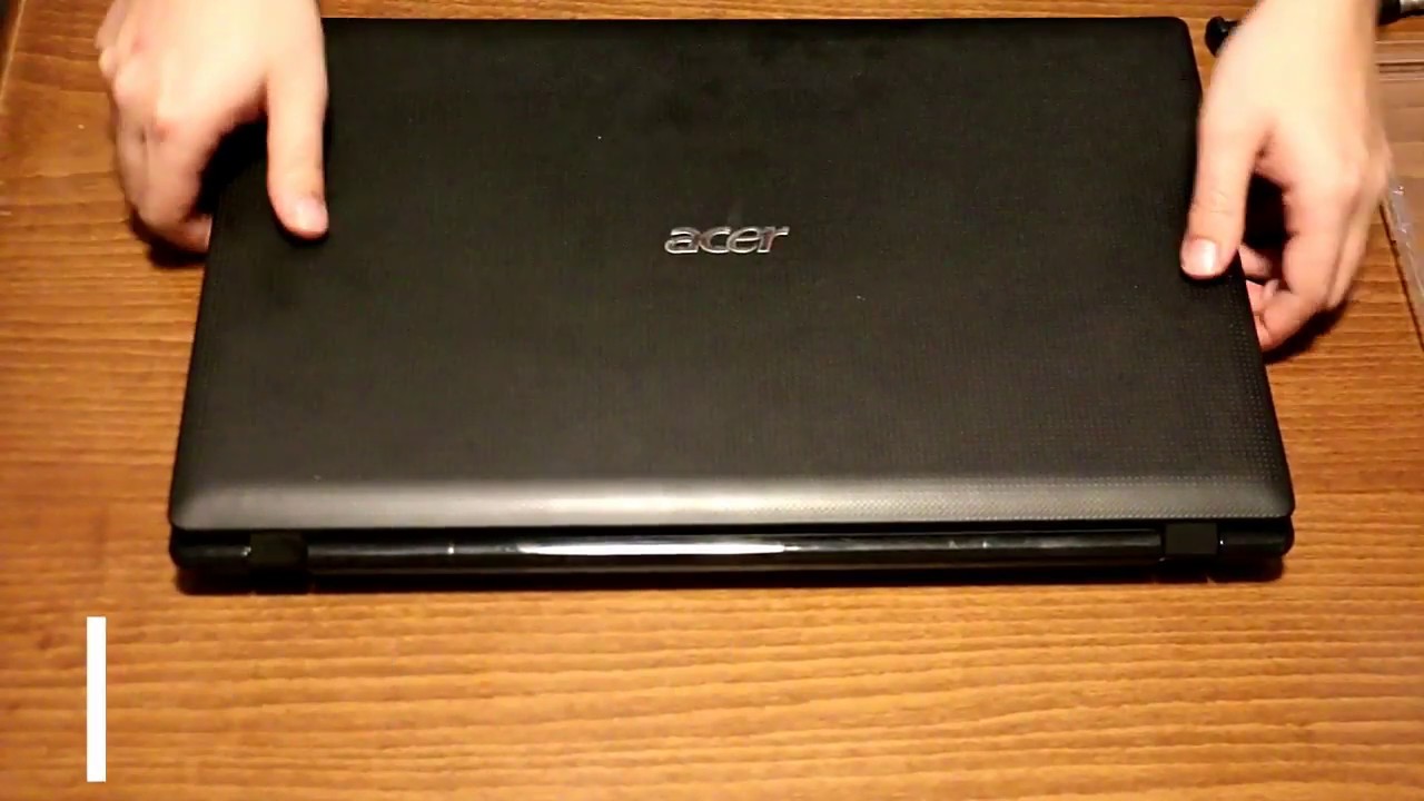 Acer Aspire 7741G disassemble and change thermal paste