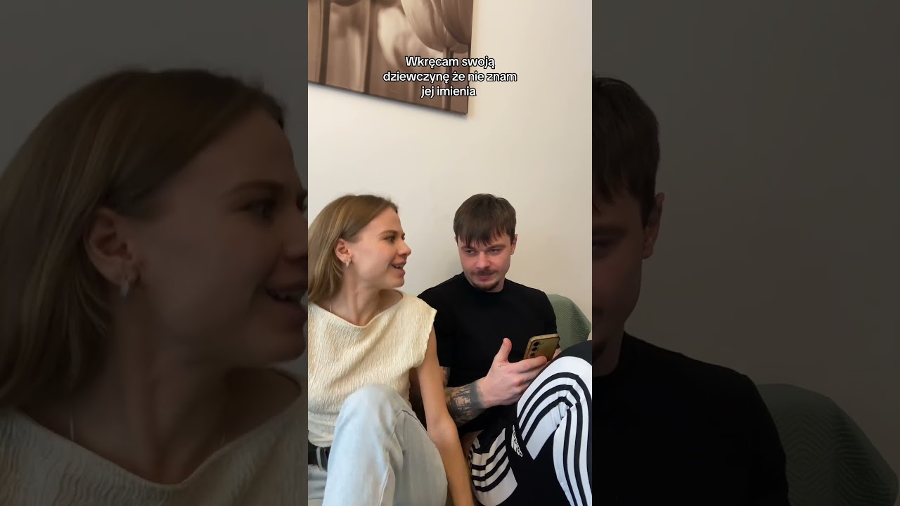 Wkręcam swoją dziewczynę że nie znam jej imienia #smile #comedy #couple #funny #śmieszne #humor