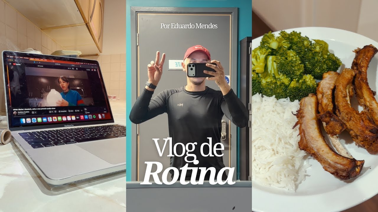 Vlog de Rotina! 🇧🇷🇬🇧 | Almoço, supermercado, fazeres de casa e academia. ✨