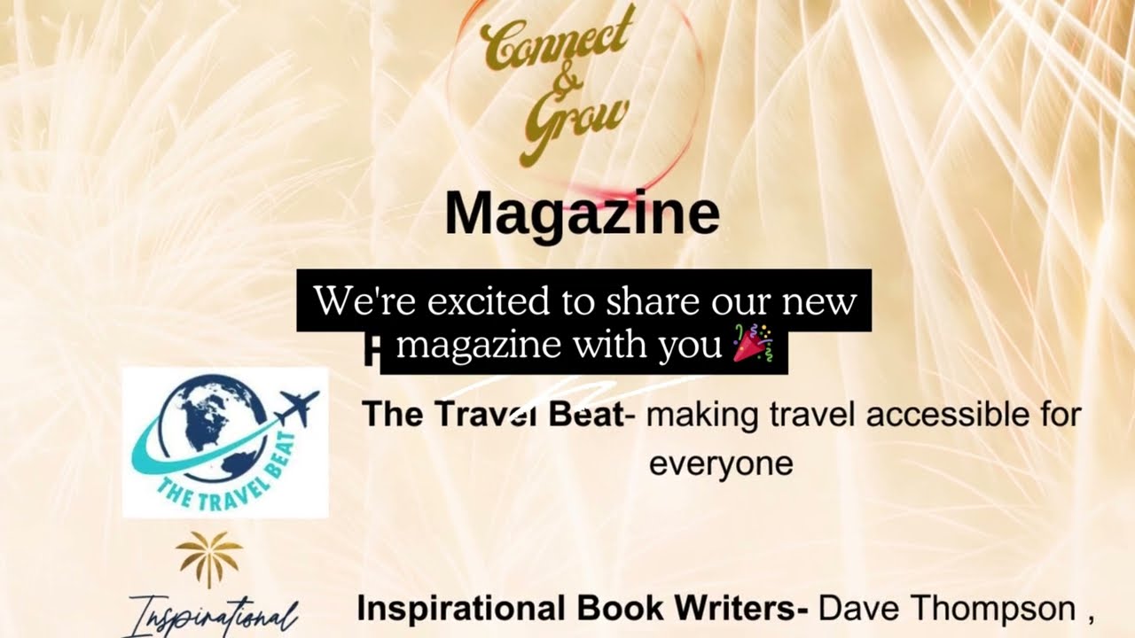 Connect and Grow Magazine 📚 The place to be seen