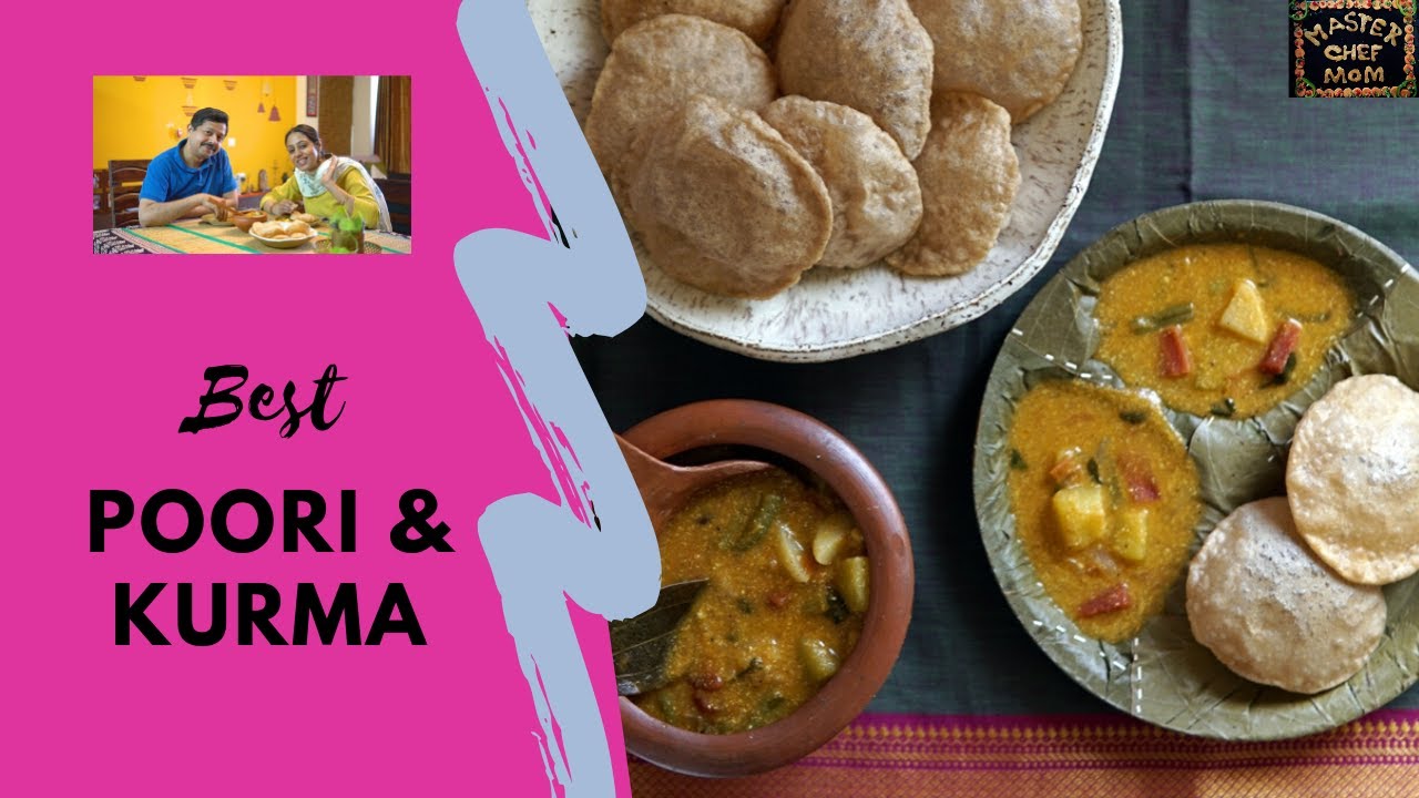 Poori Kurma South Indian Style By Masterchefmom