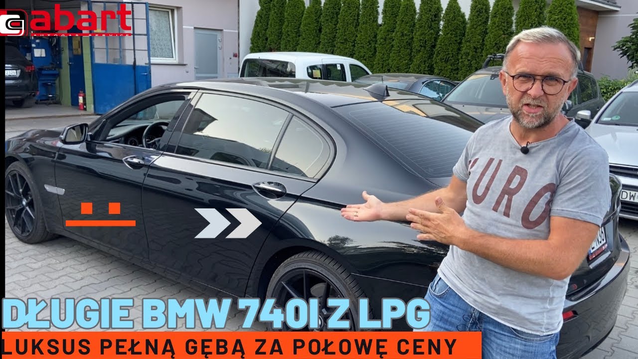 Limuzyna Pełną Gębą BMW 740iL, a tankuje o połowę taniej po montażu LPG W @AbartAutoGazSerwis