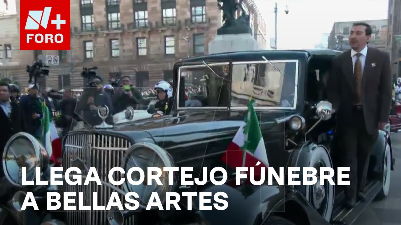 Llega a Bellas Artes cortejo fúnebre de Silvia Pinal donde se le rendirá homenaje - Las Noticias