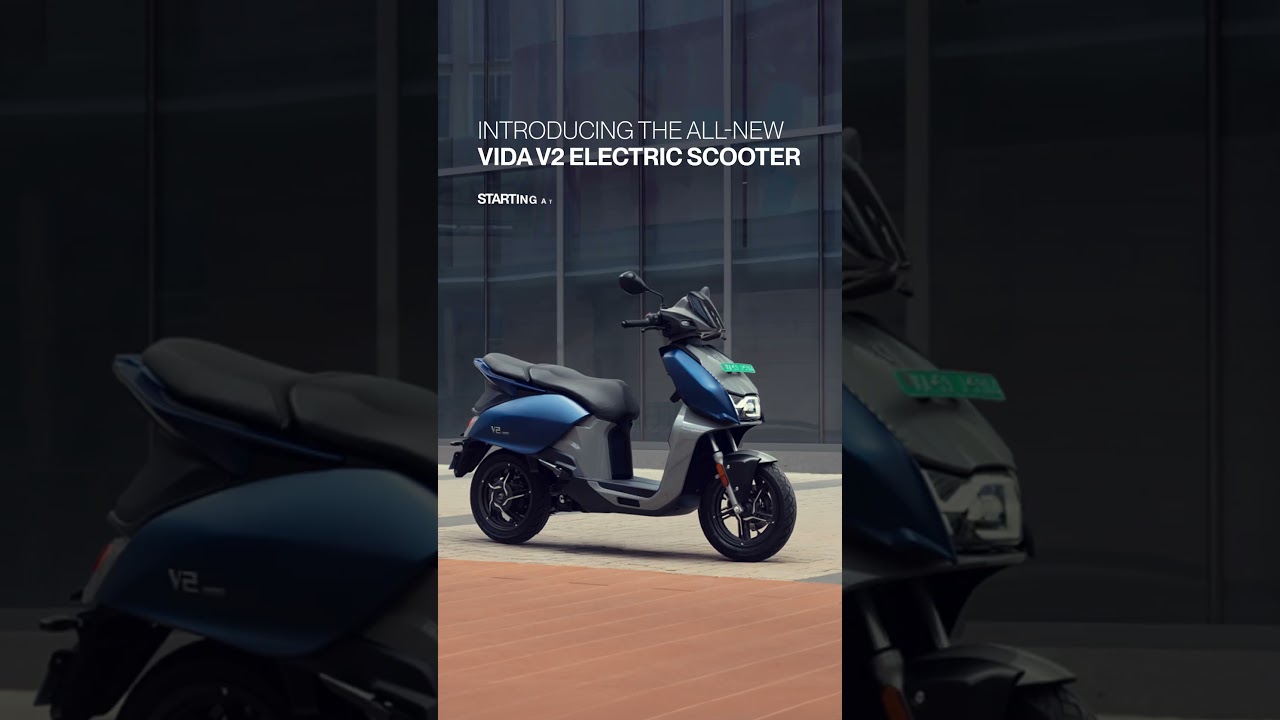 Presenting the all-new VIDA V2 Electric Scooter😍