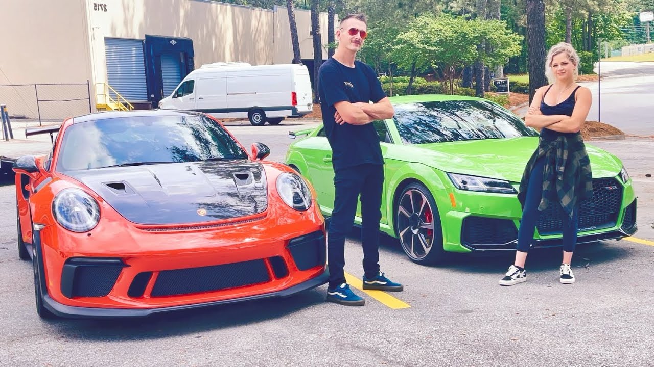 Breaking in my New Car on the Smokies! - TTRS vs. Porsche GT3 RS