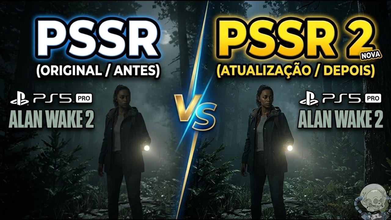 ALAN WAKE 2: Comparativo PSSR vs PSSR 2 - O que REALMENTE mudou?