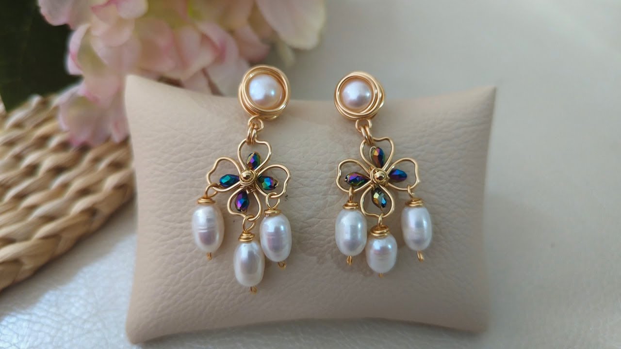 Aretes en Alambrismo Fino