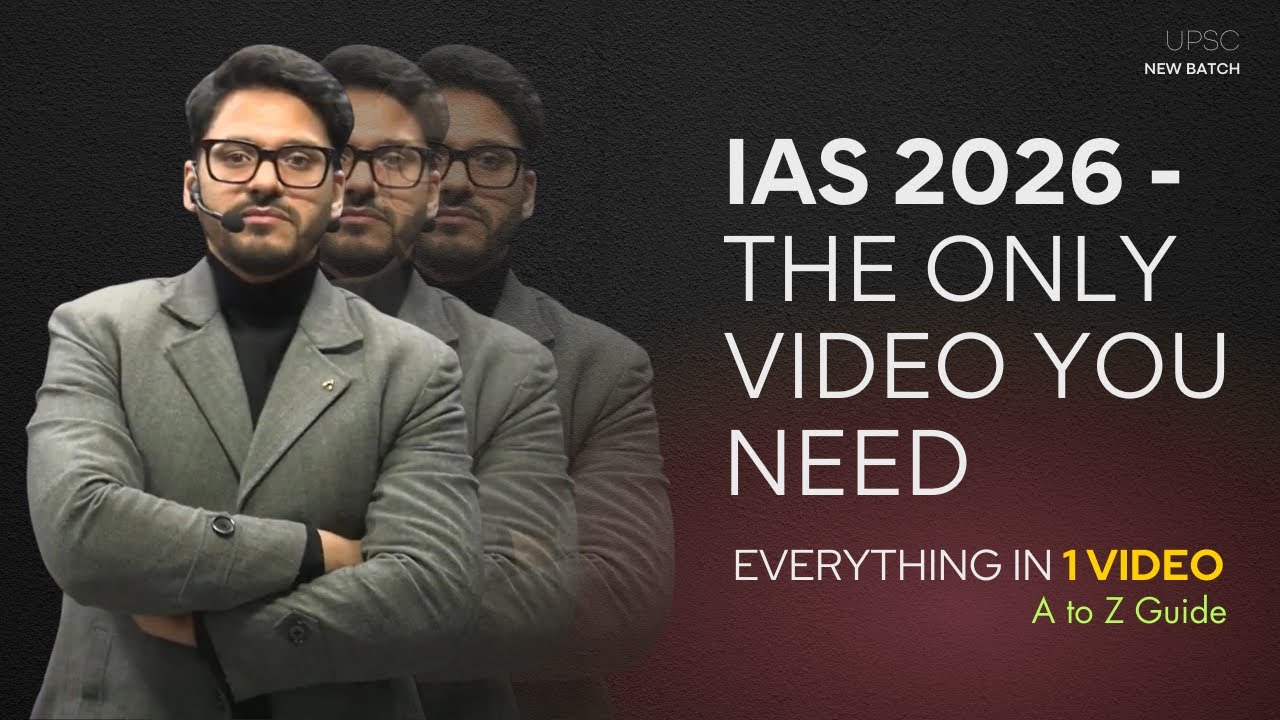 The Ultimate 2026 IAS Toolkit: Prelims, Mains & Interview | Full Workshop in One Video 🔥🔥🔥