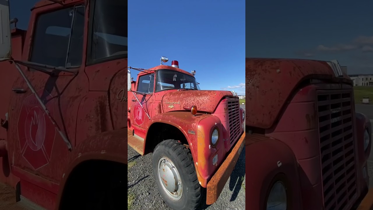 1970 International Loadstar 1700 Fire Truck, 4x4