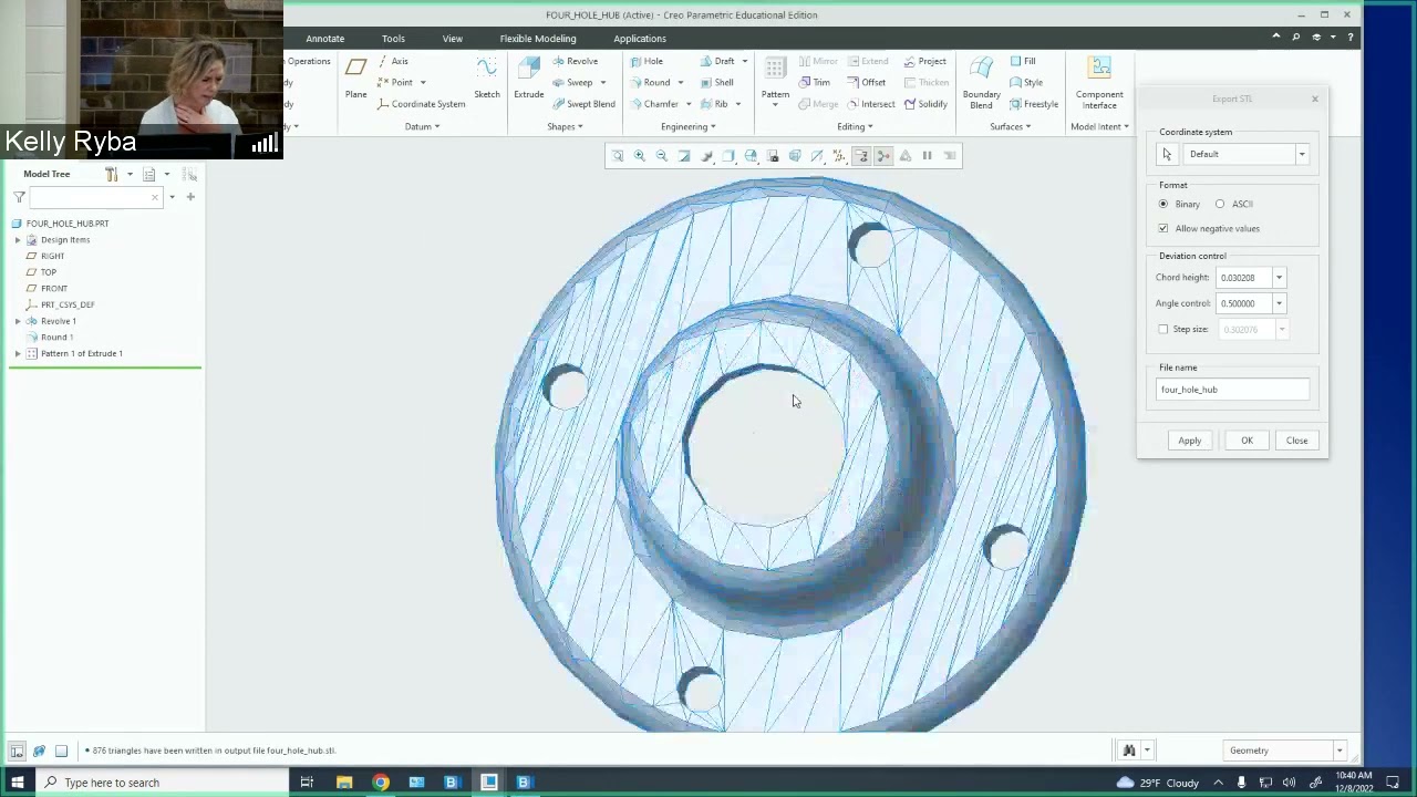 LTC_Creo2_LP5_Creating STL file from Creo
