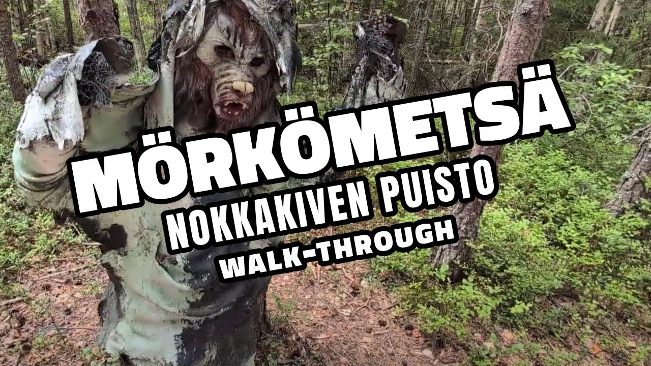 Mörkömetsä walk-through POV - Nokkakiven Puisto