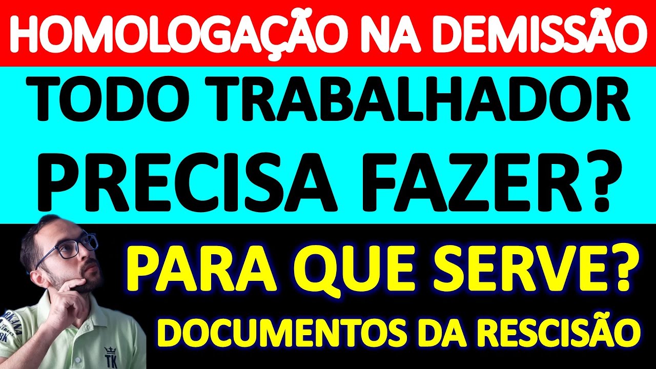 HOMOLOGA&Ccedil;&Atilde;O E DOCUMENTA&Ccedil;&Atilde;O RESCIS&Oacute;RIA NA DEMISS&Atilde;O - &Eacute; OBRIGAT&Oacute;RIO HOMOLOGAR NA EMPRESA?