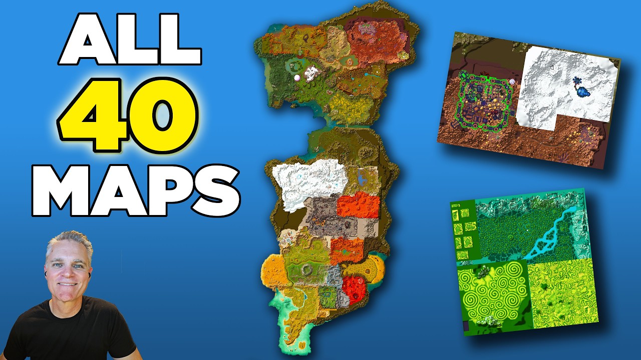 All 40 Maps in Vanilla WoW (Including Unused Ones)