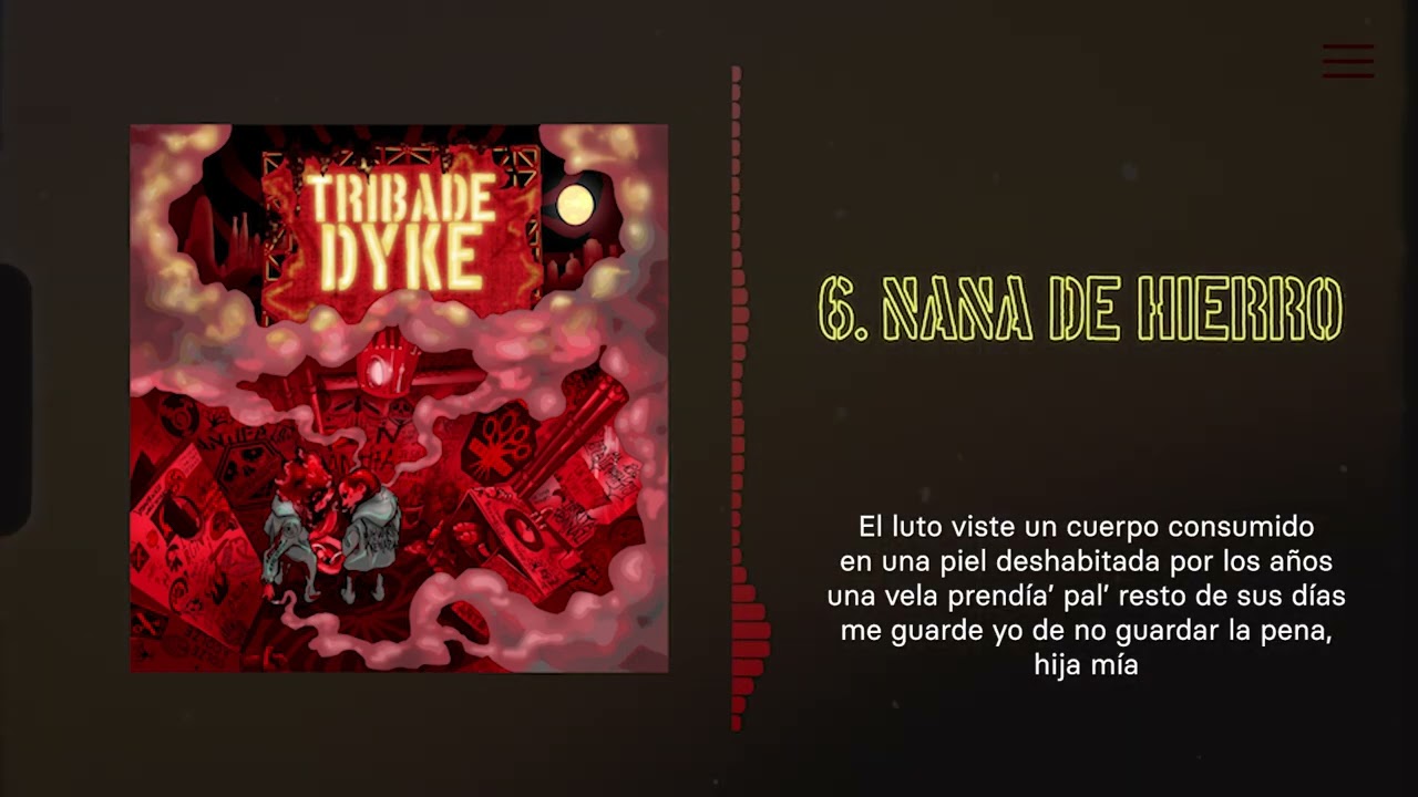 TRIBADE - Nana de Hierro feat. CLARA PEYA prod. Vic Moliner, Pau Brugada y Mario Patiño (Dyke, 2022)