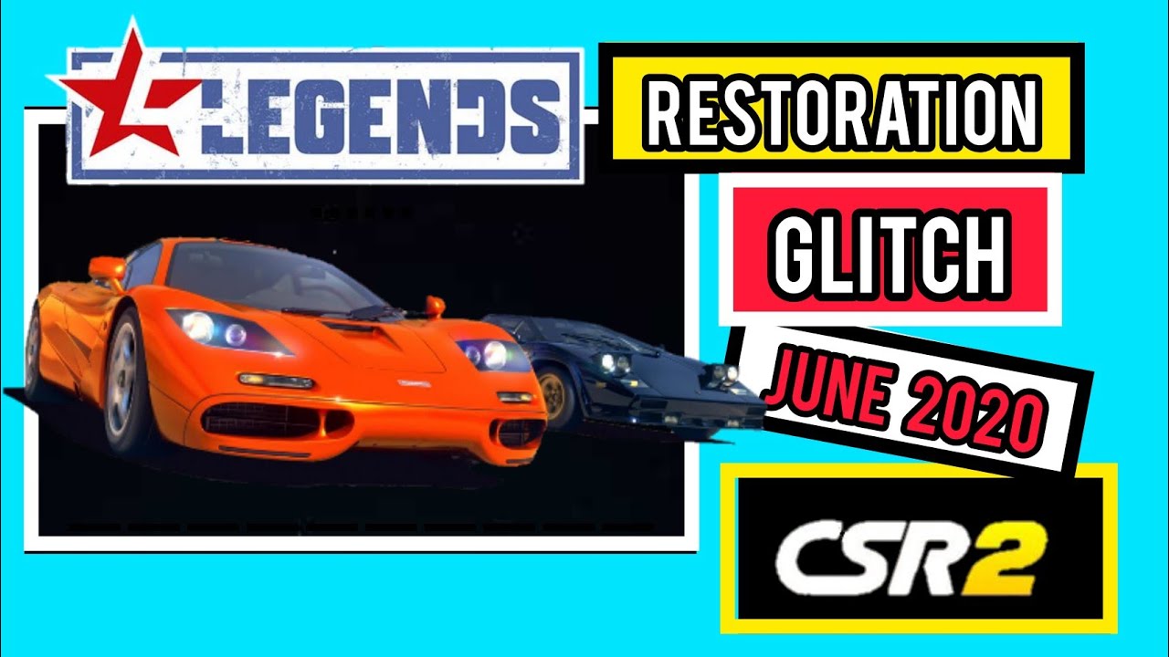 CSR2 EASY Restoration Glitch, New Method | June 2020!!
