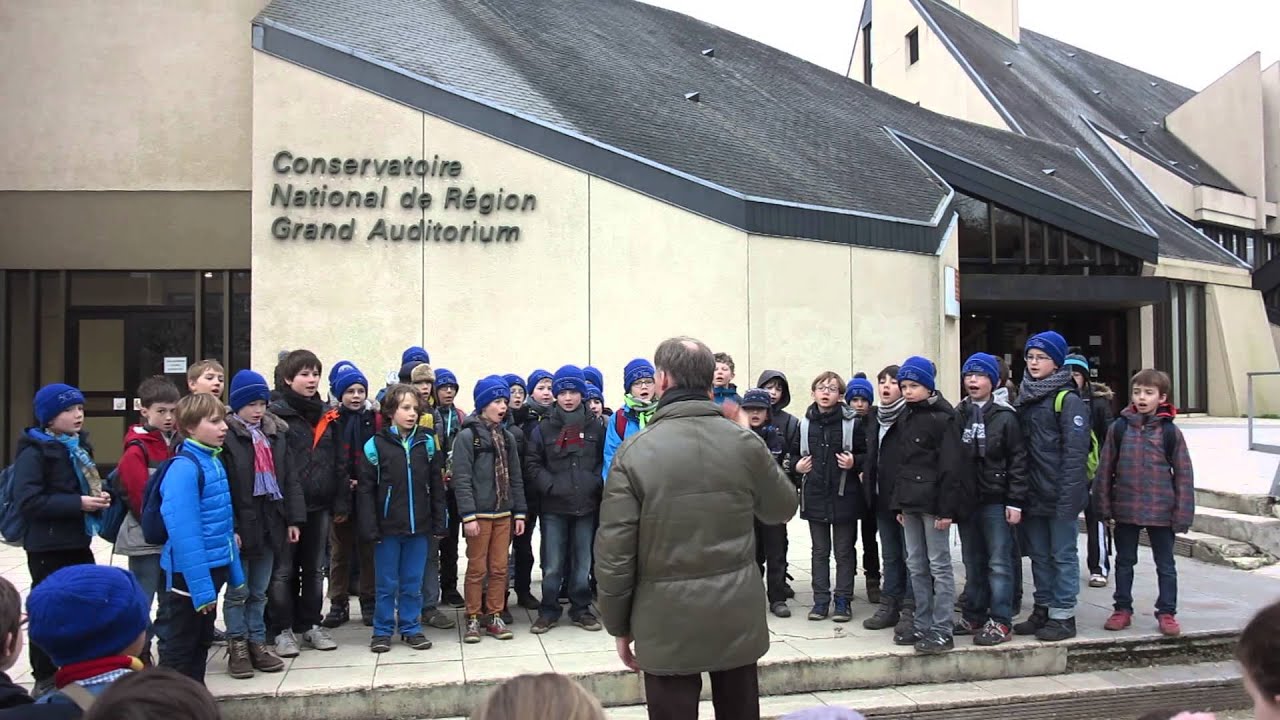 Chant de remerciement de la Maîtrise de COLMAR