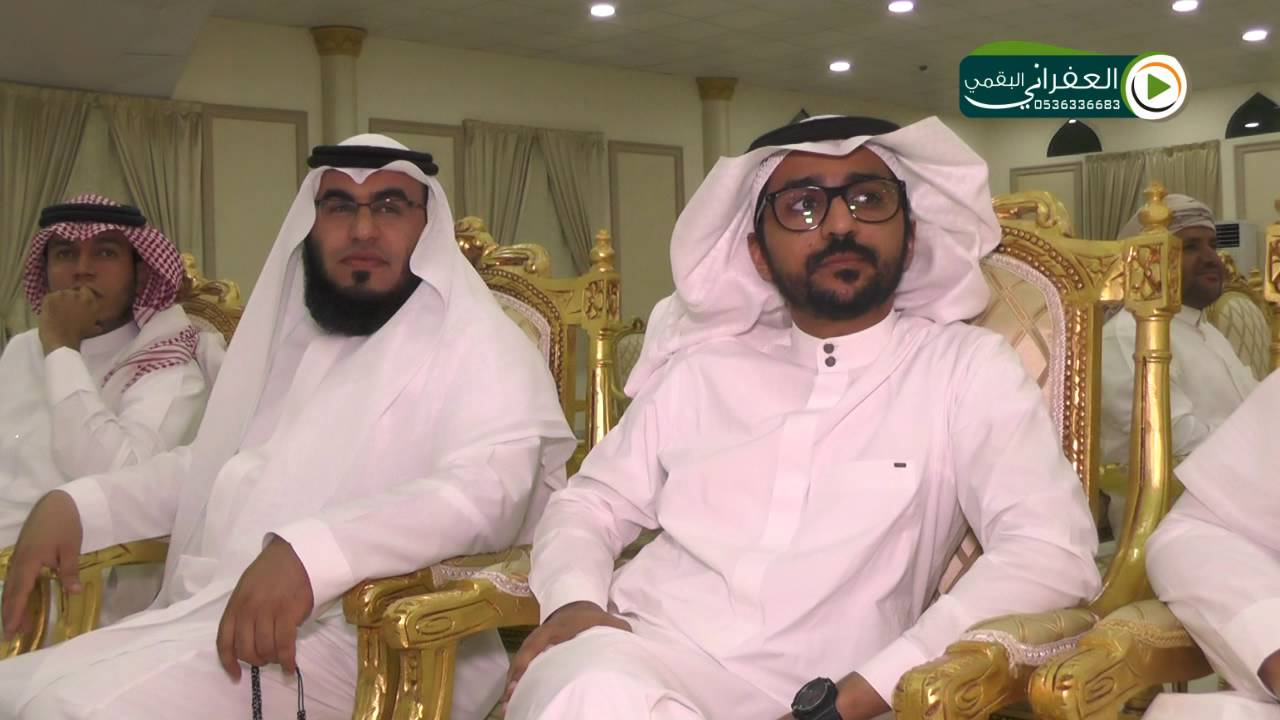 حفل الشيخ نوار بن عيد المرزوقي البقمي بمناسبة زواج ابنه عيد الحفل الخطابي والعرضه على الشيلات