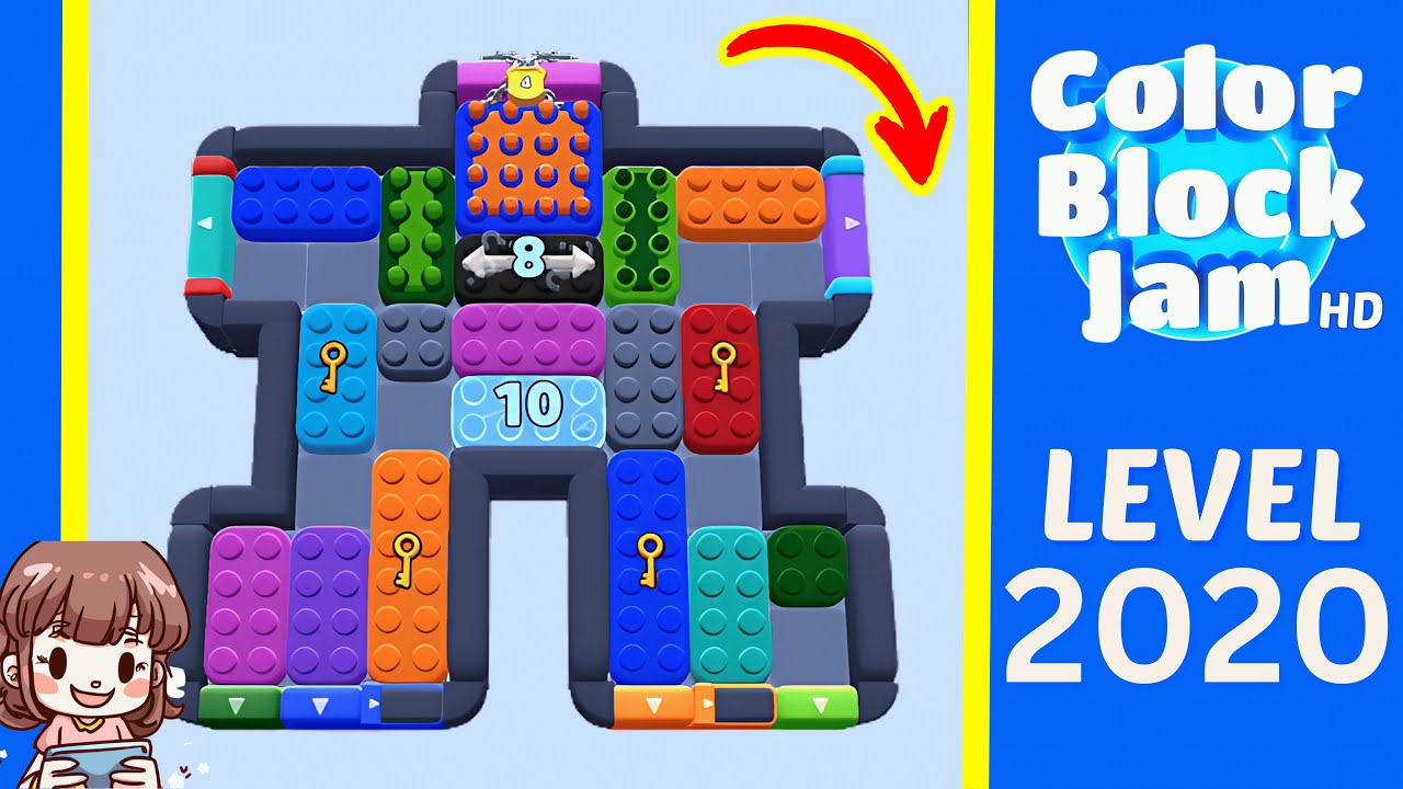 Color Block Jam Level 1151 (2020) Solution Walkthrough