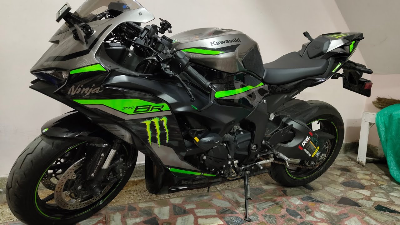 Kawasaki Ninja ZX6R 2024 | Pure sound | 4k | No talking motovlog