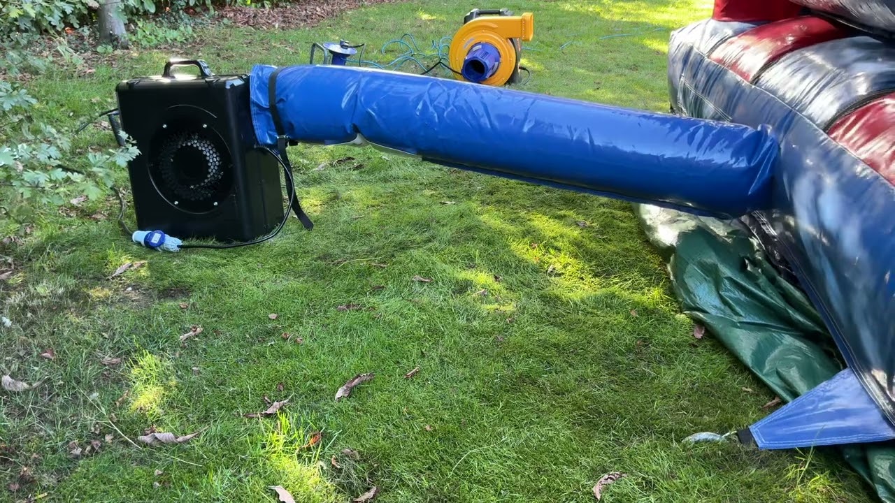 Gibbons 1.5hp blower view whilst bouncing! Sep 2025.