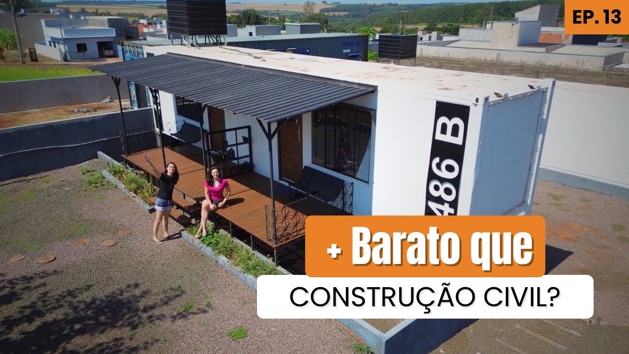 TOUR CASA CONTAINER - COMO É E QUANTO CUSTA?