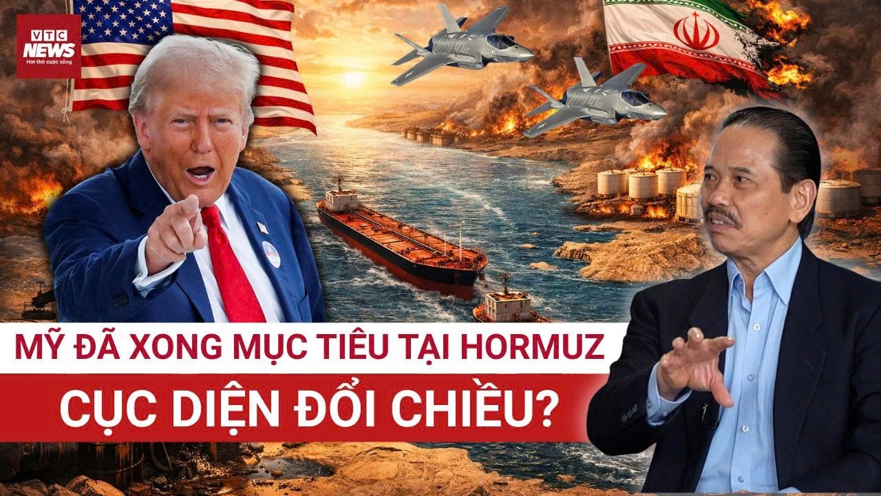 TS Bùi Ngọc Sơn: Mỹ sắp dừng tấn công Iran, cục diện ở Hormuz đổi chiều, cú sốc dầu khí sắp đi qua?