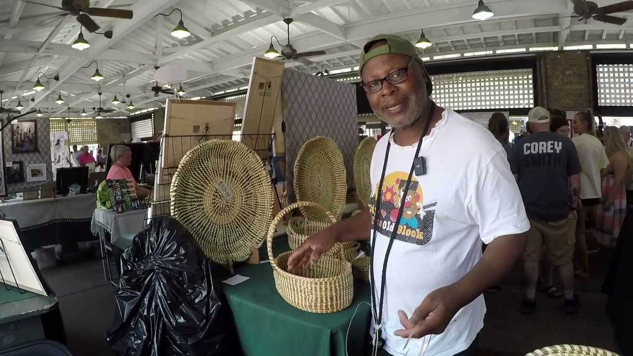 midge sweetgrass basket repair
