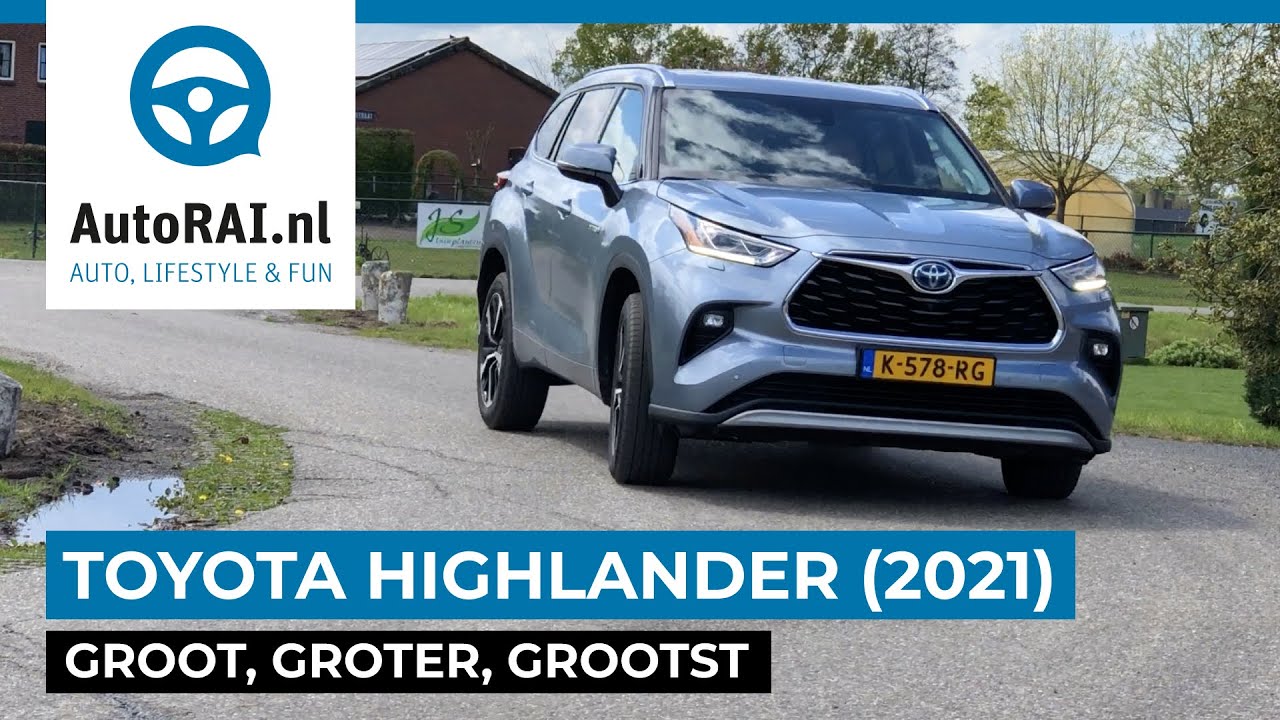Toyota Highlander Hybrid (2021) - De grootste SUV van Toyota - REVIEW - AutoRAI TV