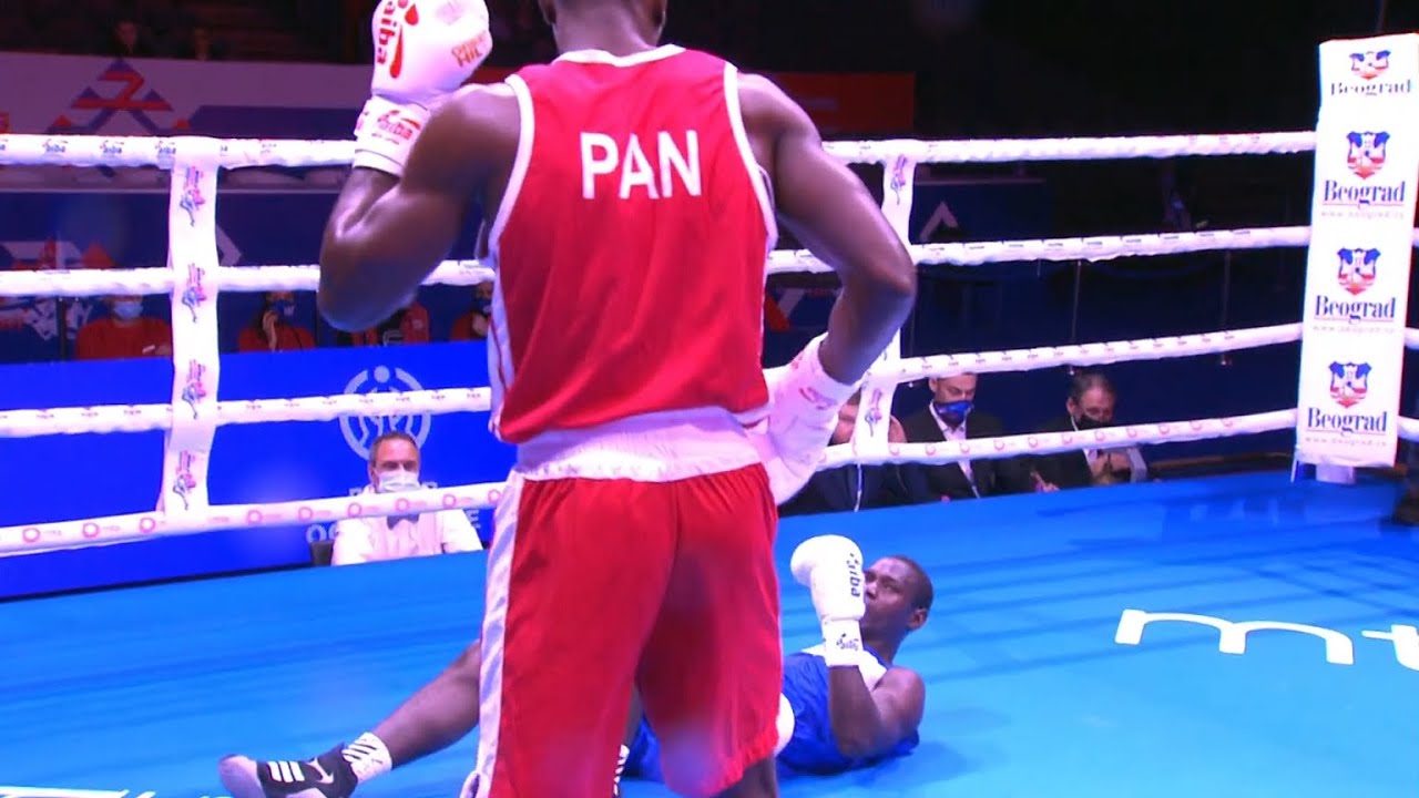 Day 3 (71kg) BECKFORD CHAMBERS Eduardo (PAN) vs SILLAH Mohamed (SLE) | AIBA WCHs 2021