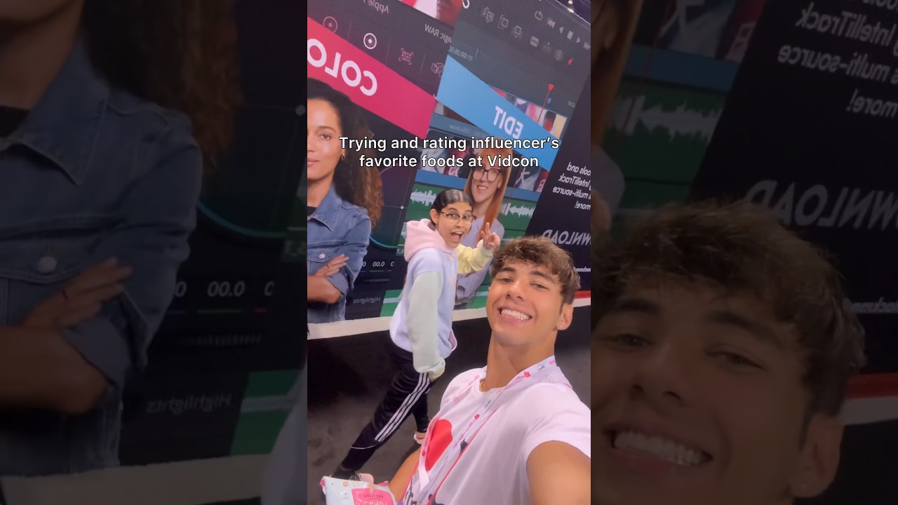 Trying And Rating Influencer&rsquo;s Favorite Foods At Vidcon