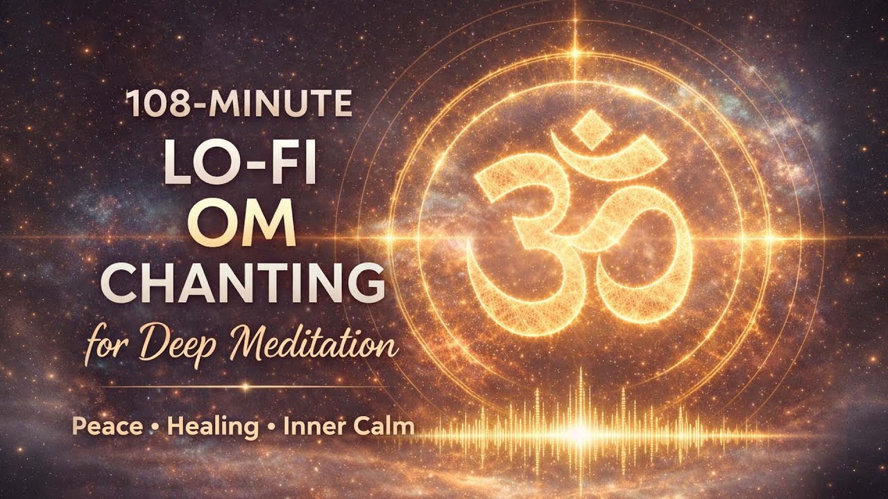 ॐ Chanting | 108 Minute Lo-Fi OM Chanting for Deep Meditation | Mantra for Well being #lofi #om