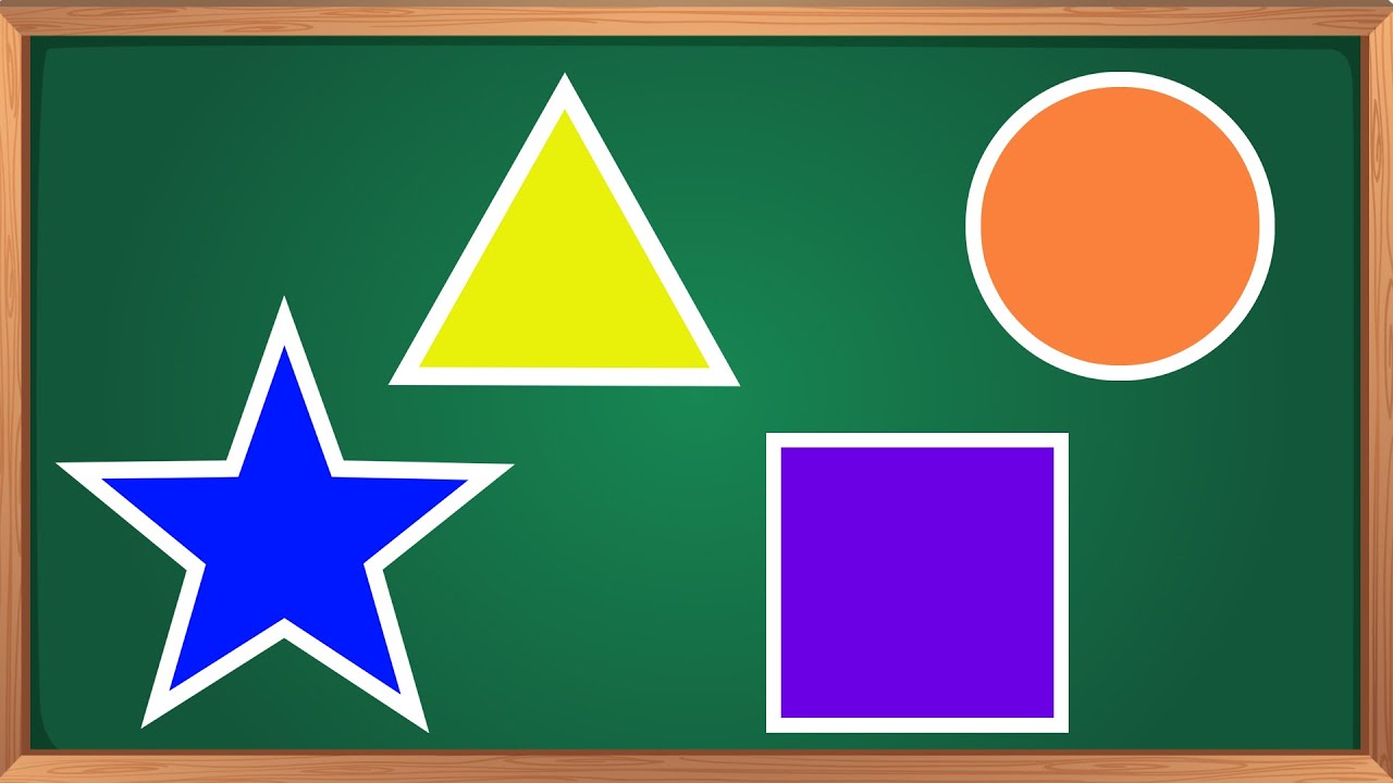Learn Geometric Shape Names | Educational Shapes Videos for Toddlers | Preschool Learning