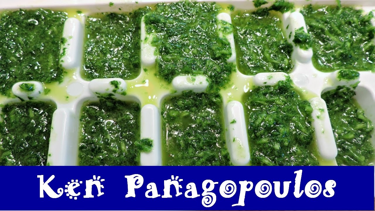 How To Freeze Fresh Herbs | Preserving Herbs (Frozen Flavour Bombs)
