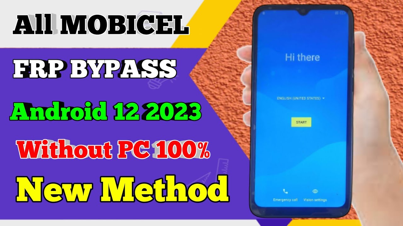 All Mobicel Frp Bypass/Unlock Google A/c Lock Without PC - Reset Option Not Working -New Method 2023