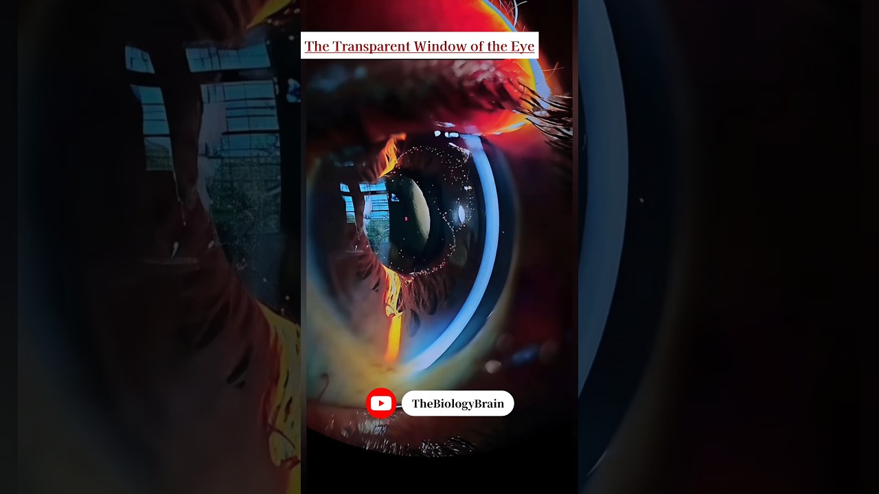 Cornea | Close Up View of the Human Cornea. #shorts #cornea #youtubeshorts #medicalshorts