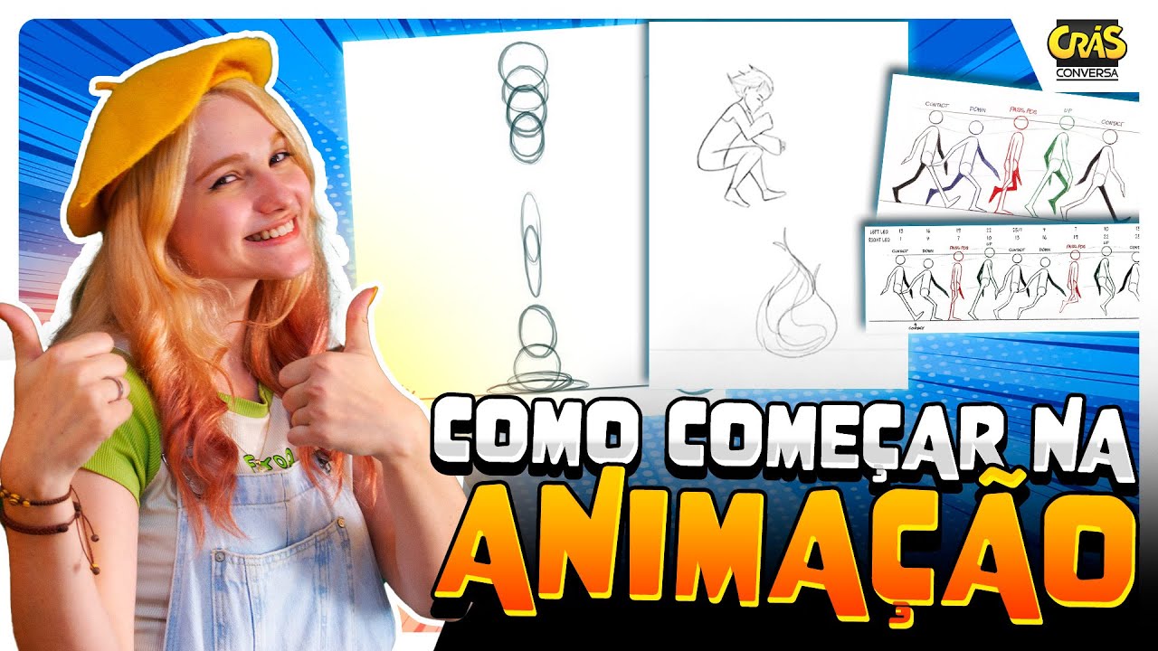 Como começar na ANIMAÇÃO - Sketch Crás