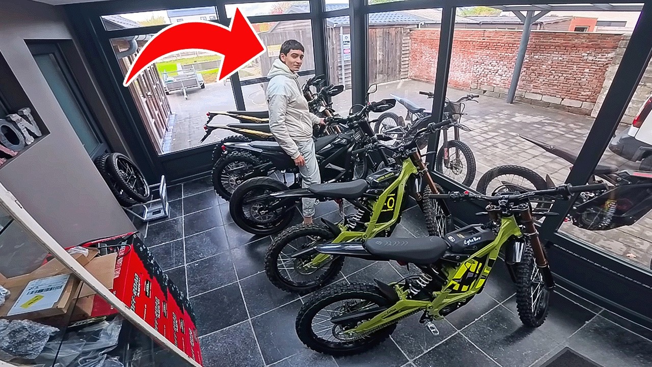 surprising my little brother with his dream bike... (ULTRA BEE!)