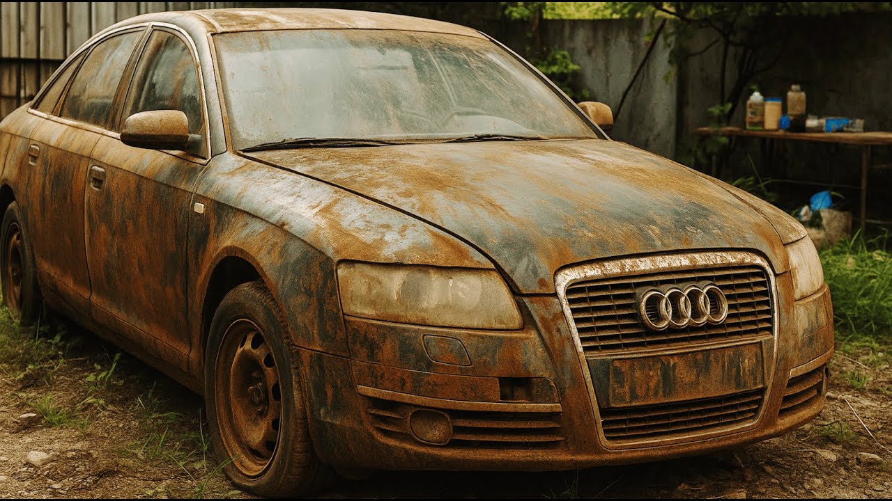 Audi A6 Restoration | From Junkyard Rust to Executive Luxury Rebuild!