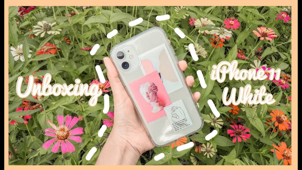 UNBOXING • iPhone 11 • White Variant🤍🌼 | by #JunetotheWorld