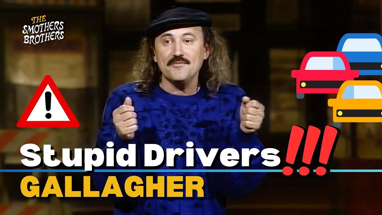 Gallagher | Stupid Drivers❗ | The New Smothers Brothers Comedy Hour