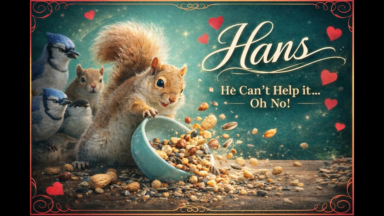 Everyone Was Ready… Then Hans Happened 🐿️ | Downy Woodpecker Debut