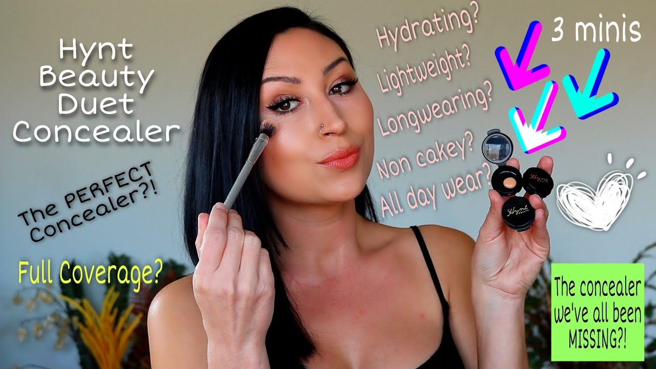 HYNT duet perfecting concealer set review | Hynt beauty concealer | Vanessa Elle