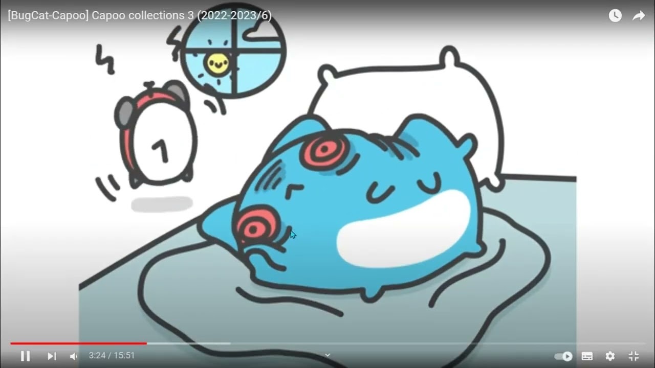 o desenho mais fofinho de todos - BugCat Capoo