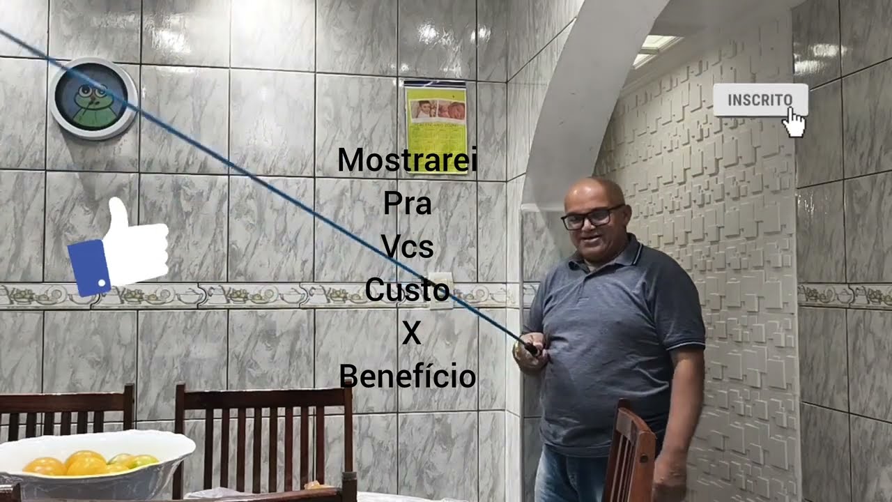 vara de mão Lisa fibra de vidro